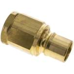 Hydraulikkupplung ISO 7241-1B, Stecker, NPT 1-1/2"(IG),Messing