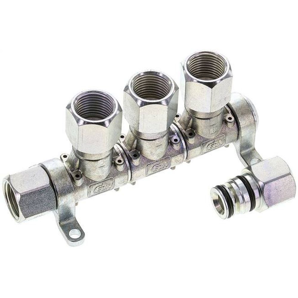 Cejn MLIG 312. CEJN Multilink 3-fach Verteiler, mit Innengewinde G 1/2" als Abgang
