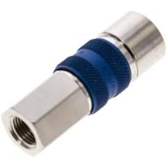 Kupplungsdose (NW5) G 1/8"(IG), blau, Sechseck SW10