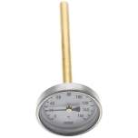 Wika TW 16063160 AL Bimetallthermometer, waagerecht D63/0 bis +160°C/160mm