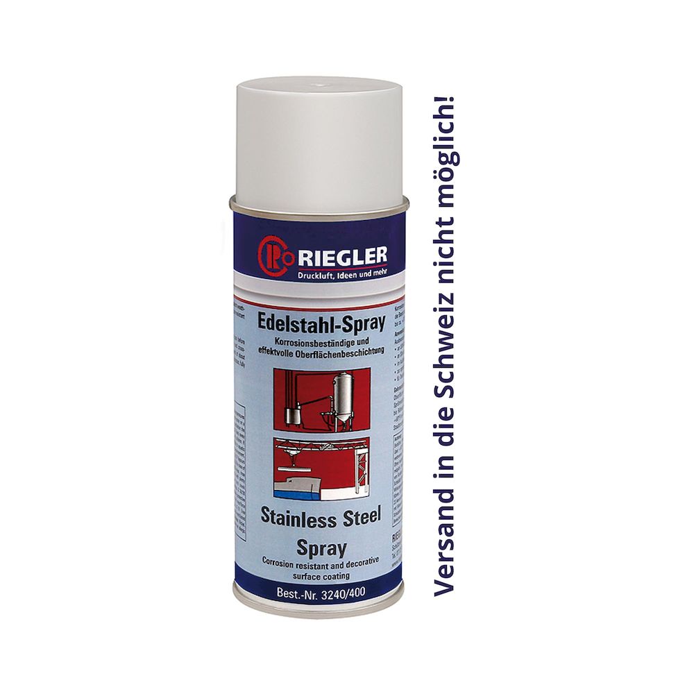 Riegler 114578.Stainless steel spray, 400 ml
