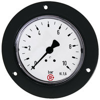 Riegler 101902.Standard pressure gauge, front ring, G 1/4, 0-1.6 bar, Ø 63