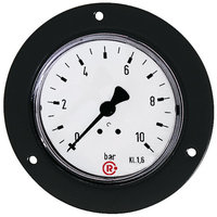 Riegler 101891.Standard pressure gauge, front ring, G 1/4, 0-1.6 bar, Ø 50