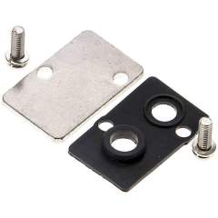 YPC MF1300-BLK. Blindplatte für Reihenleiste MF1300