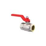 Riegler 103102.Ball valve, Standard type, IT/IT, nickel-plated brass, G 3