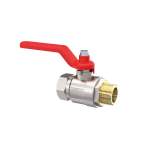 Riegler 103110.Ball valve, Standard type, IT/ET, nickel-plated brass, G 2