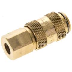 Kupplungsdose (NW2,7) M 5(IG), Messing