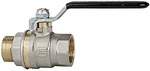 Riegler 103199.Ball valve standard design, black steel lever, IT/ET, G 1