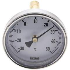 Wika TW 356360 AL Bimetallthermometer, waagerecht D63/-30 bis +50°C/60mm