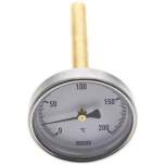 Wika TW 1606340 AL Bimetallthermometer, waagerecht D63/0 bis +160°C/40mm