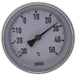 Wika TW 3510040 AL Bimetallthermometer, waagerecht D100/-30 bis +50°C/40mm