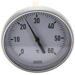 Wika TW 60100100 AL Bimetallthermometer, waagerecht D100/0 bis +60°C/100mm