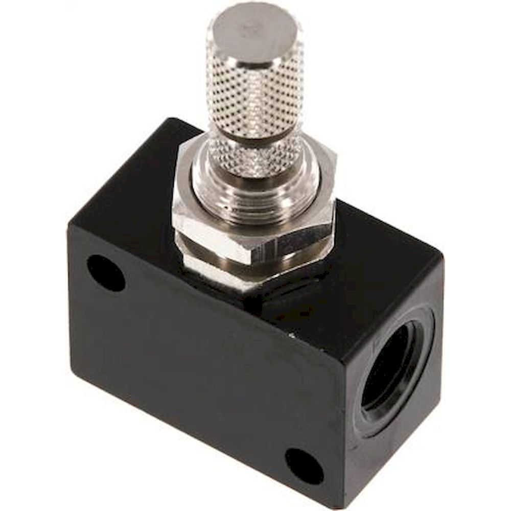 DV-18. Block Choke valve, G 1/8"