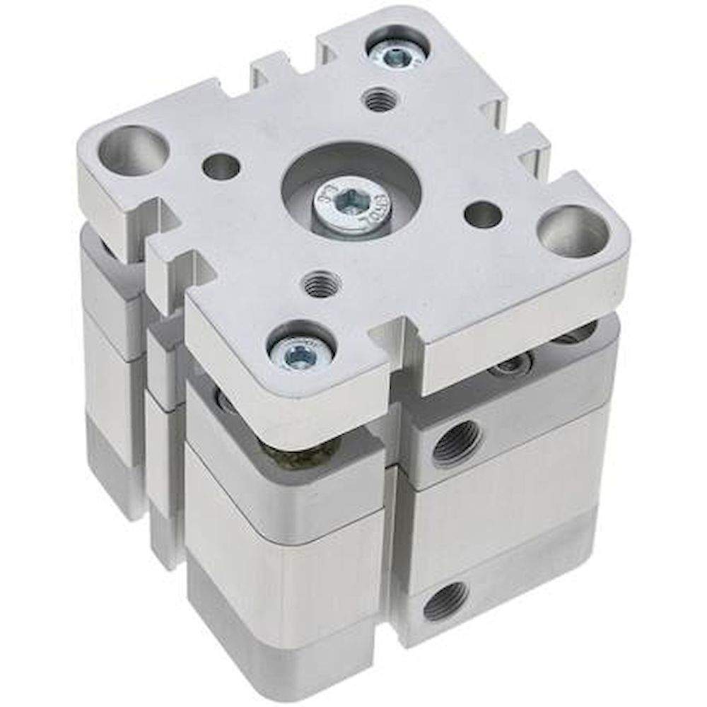 Airtec NXDA 50/10. Kompaktzylinder, doppeltwirkend, Kolben 50mm, Hub 10mm