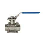 Riegler 135918.Stainless steel ball valve, length acc. to DIN 3202-M3, G 2 1/2