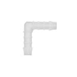 Riegler 111010.Angled hose fitting supports, for hose I.D. 6 mm, POM