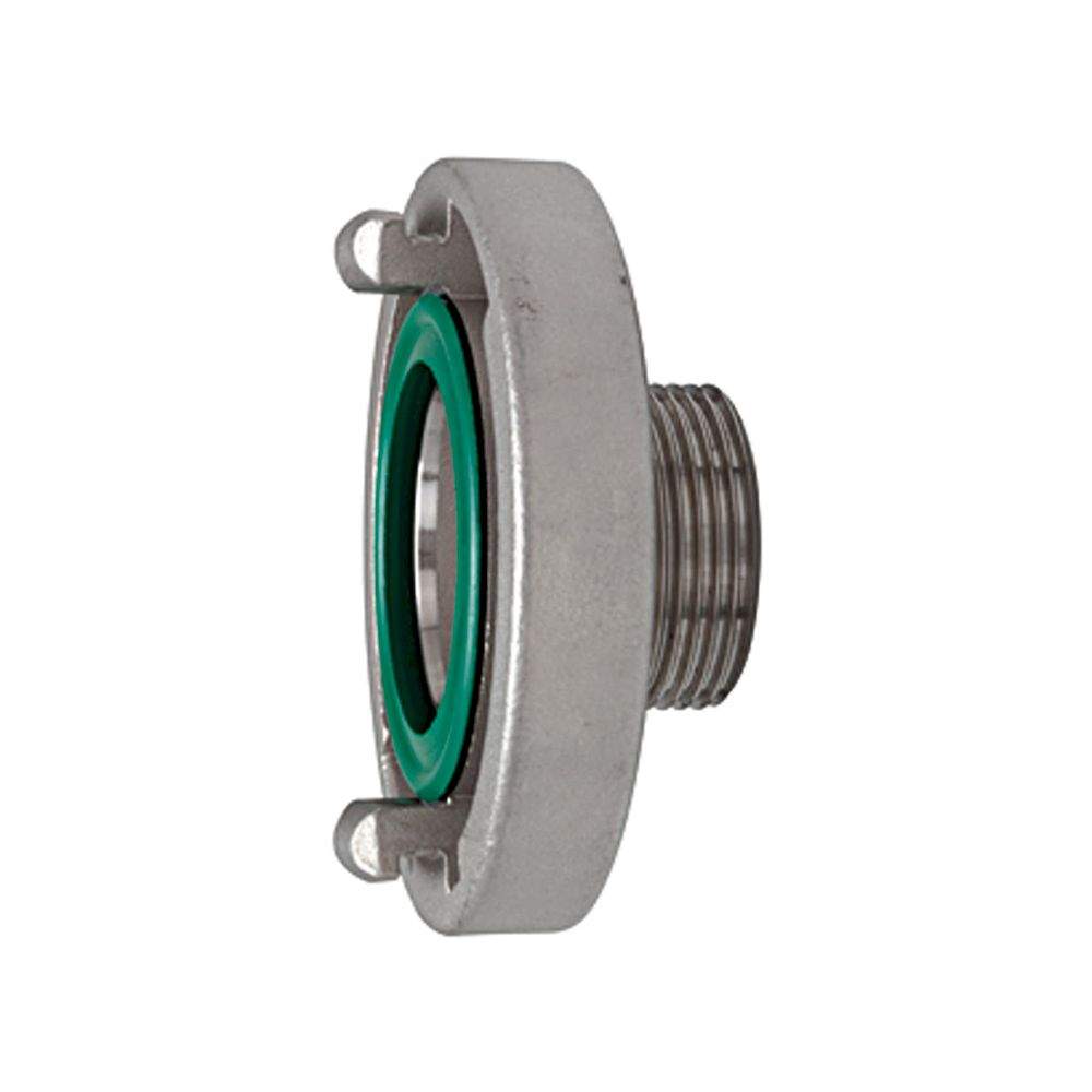 Riegler 108312.Storz adapter, Stainless steel V4A, Storz size 52-C, G 1 1/4 ET