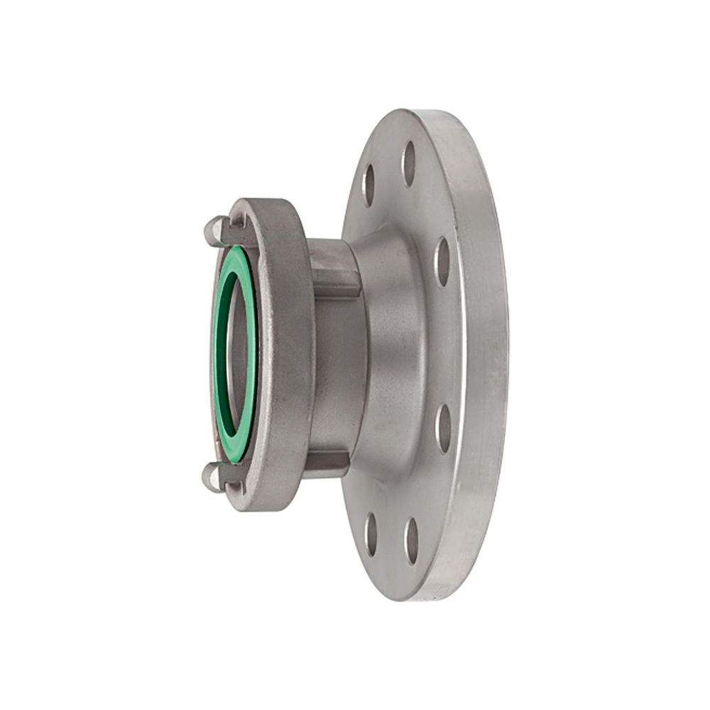 Riegler 108353.Storz reducer, Stainless steel V4A, Storz size 100, Flange DN 100