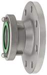 Riegler 108352.Storz reducer, Stainless steel V4A, Storz size 75-B, Flange DN 80