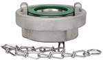 Riegler 108356.Storz blind coupling, Chain, Stainless steel V4A, Storz size 32