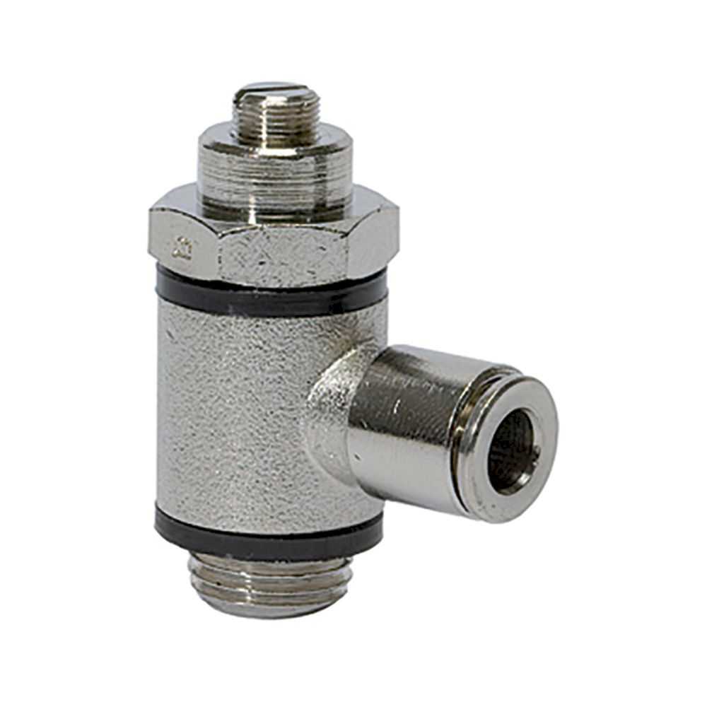 Riegler 106984.Throttle valve, both directions throttling (B) push-in connector