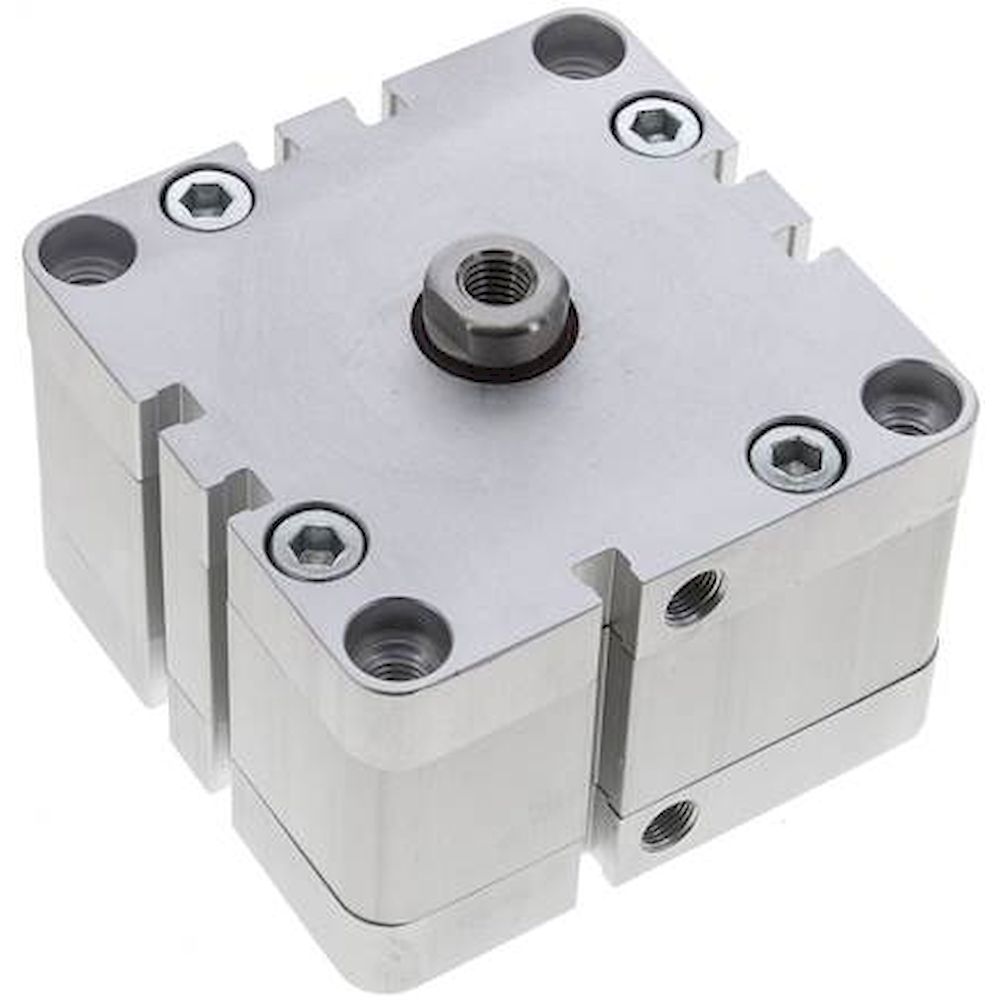 Airtec NXD 80/10. Kompaktzylinder, doppeltwirkend, Kolben 80mm, Hub 10mm