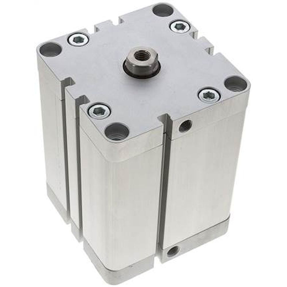 Airtec NXD 80/80. Kompaktzylinder, doppeltwirkend, Kolben 80mm, Hub 80mm