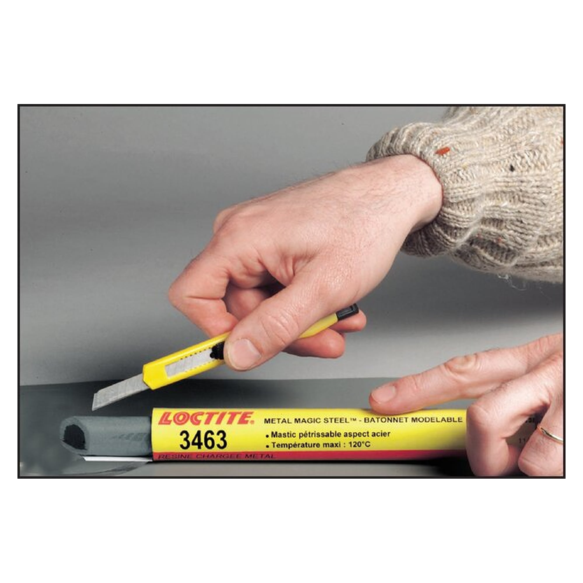 LOCTITE Magic Steel (Kaltmetall), Kleb- und Dichtstoff, für Industrie und Instandhaltung