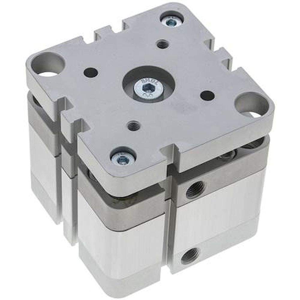 Airtec NXDA 63/10. Kompaktzylinder, doppeltwirkend, Kolben 63mm, Hub 10mm