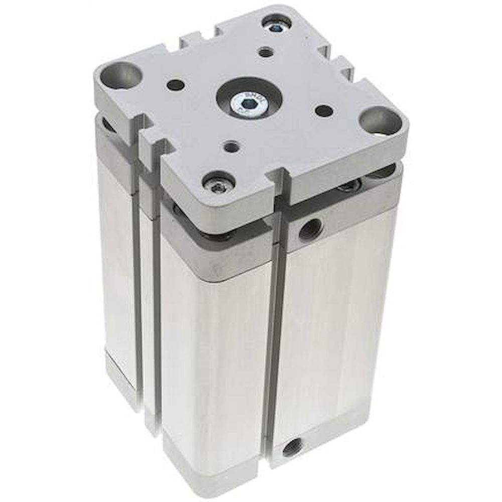 Airtec NXDA 63/80. Kompaktzylinder, doppeltwirkend, Kolben 63mm, Hub 80mm