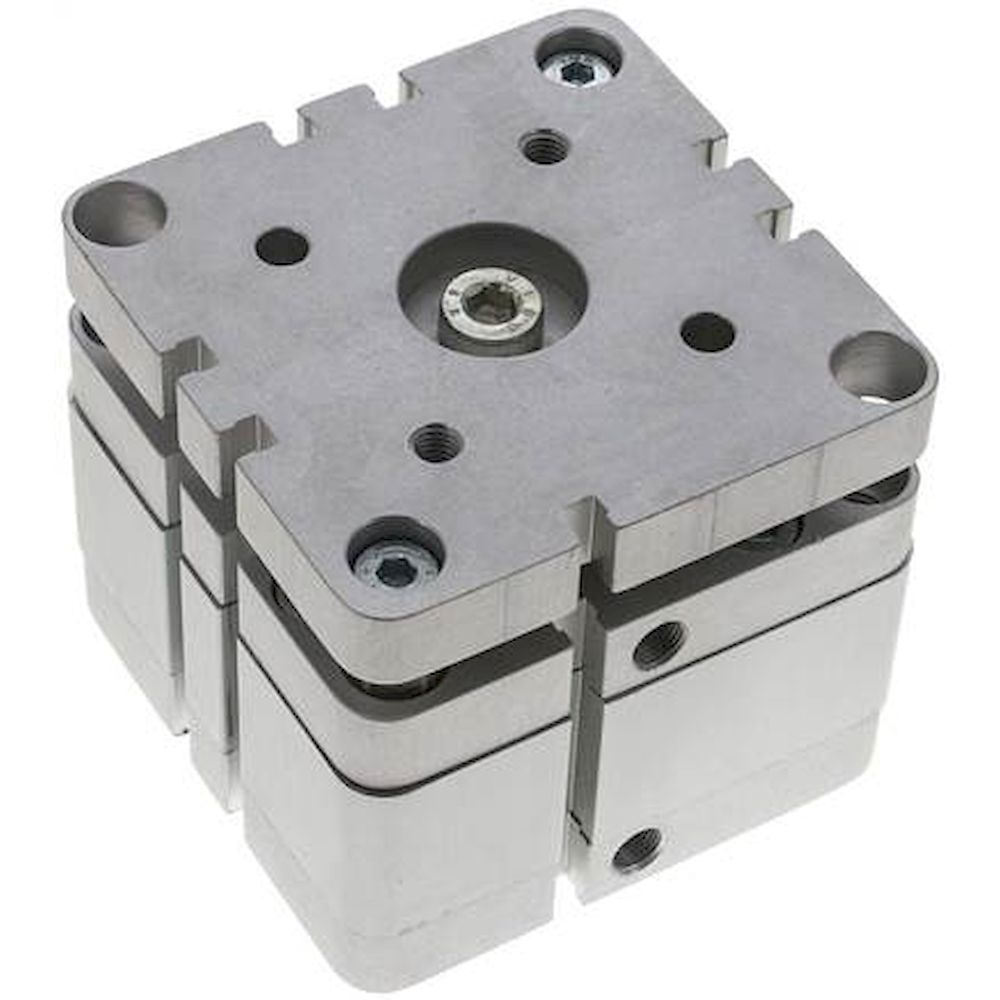 Airtec NXDA 80/10. Kompaktzylinder, doppeltwirkend, Kolben 80mm, Hub 10mm