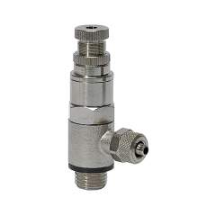 Riegler 107041.Compact pressure regulator, Quick connector for hose 8/6, G 1/8