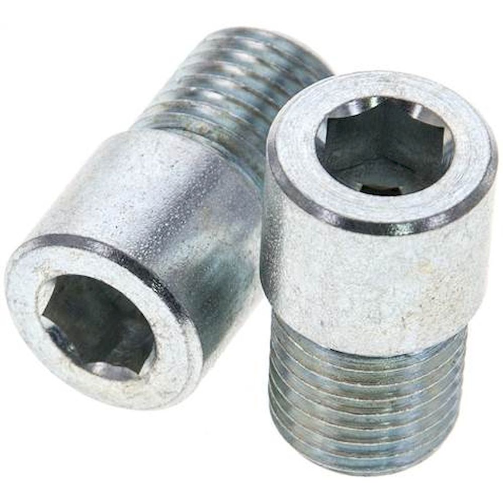 Threaded bolts f. Round cylinders, 63 mm (2 pieces)