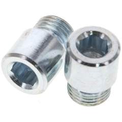 RG 40. Threaded bolts f. Round cylinders, 40 mm (2 pieces)