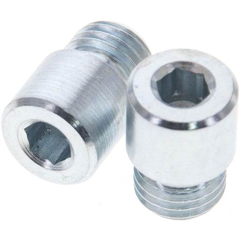 Threaded bolts f. Round cylinders, 50 mm (2 pieces)