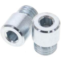 Threaded bolts f. Round cylinders, 50 mm (2 pieces)