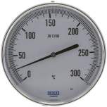 Wika TW 30016063 Bimetallthermometer, waagerecht D160/0 bis +300°C/63mm