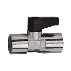 Riegler 103347.Mini ball valve, Rotating handle, Rp 1/8 IT