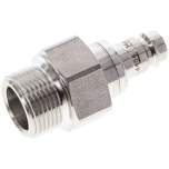 Kupplungsstecker (NW10) G 3/4"(AG), 1.4404