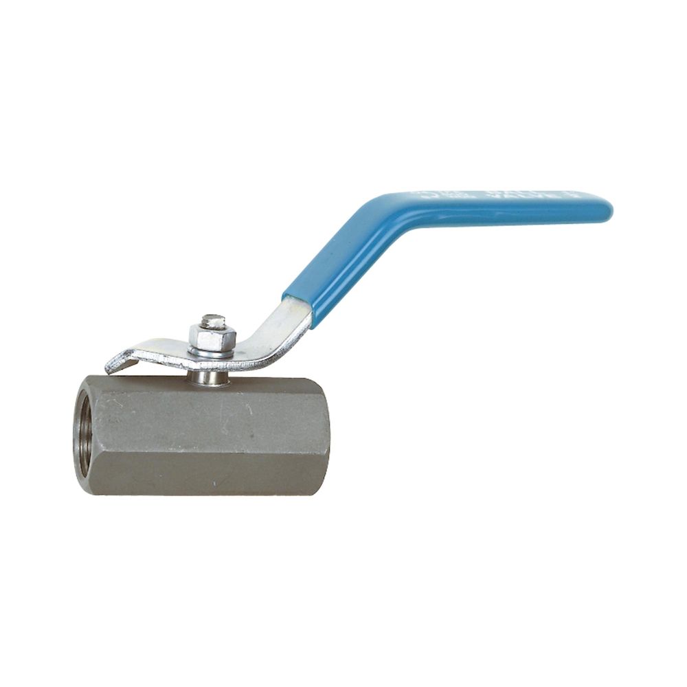 Riegler 103477.Stainless steel ball valve 1.4408, 1-piece, Small series, G 1/4