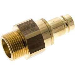 Parker KSG 10 NW15 BA. Kupplungsstecker (NW15) G 1"(AG), Messing