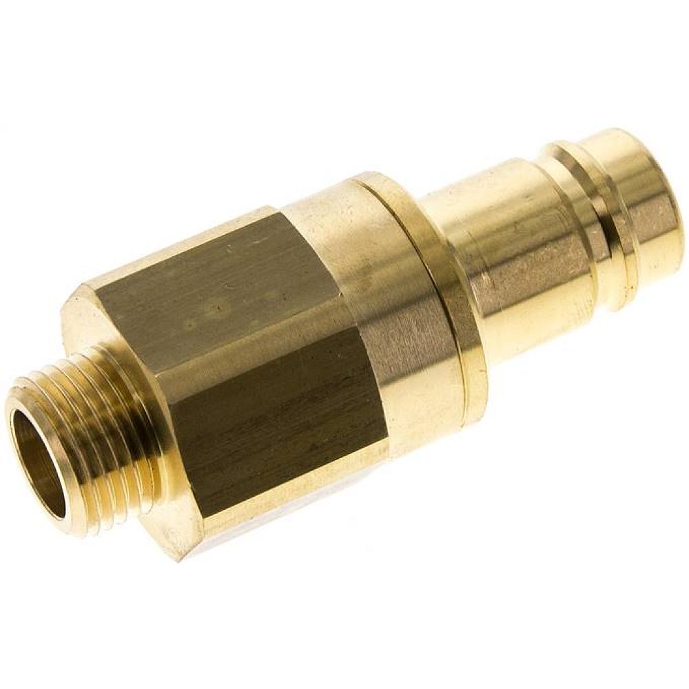 Parker KSG 12 NW15 BA. Kupplungsstecker (NW15) G 1/2"(AG), Messing