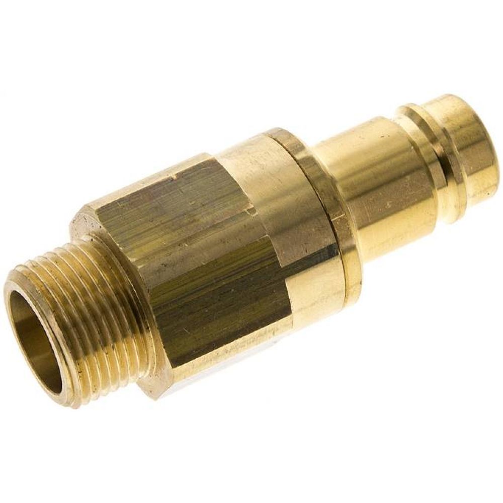 Parker KSG 34 NW15 BA. Kupplungsstecker (NW15) G 3/4"(AG), Messing