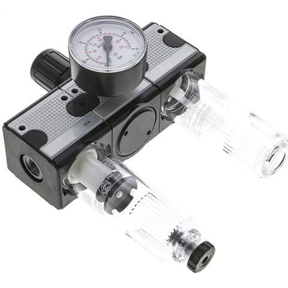 CL 143-16 Multifix Wartungseinheit (1), 3-tlg., G 1/4", 0,5-16 bar