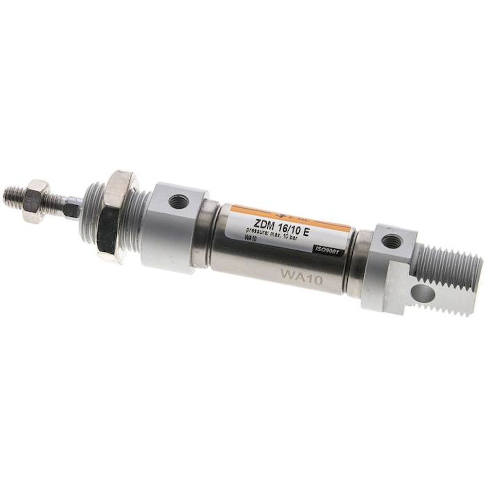 EMC ZDM 16/25 E. ISO 6432-Zylinder, doppeltwirkend, Kolben 16mm,Hub 25mm