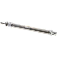 EMC ZDM 16/125 E. ISO 6432 cylinders, double acting, piston 16 mm, stroke 125 mm