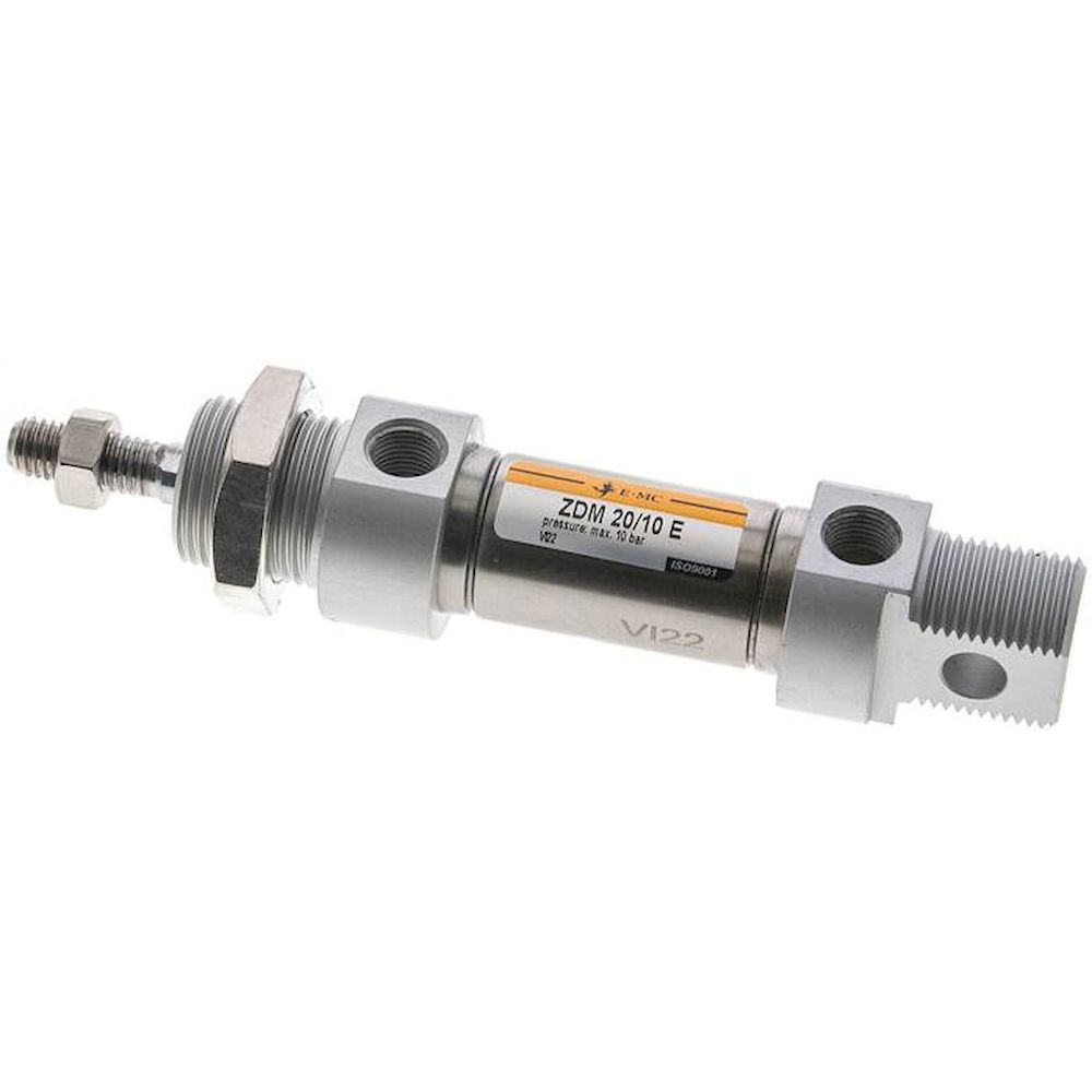 EMC ZDM 20/10 E. ISO 6432 cylinders, double acting, piston 20 mm, stroke 10 mm