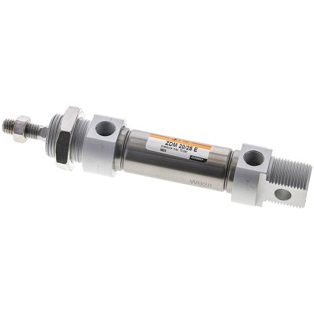 EMC ZDM 20/25 E. ISO 6432 cylinders, double acting, piston 20 mm, stroke 25 mm