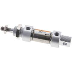 EMC ZDM 25/10 E. ISO 6432-Zylinder, doppeltwirkend, Kolben 25mm,Hub 10mm