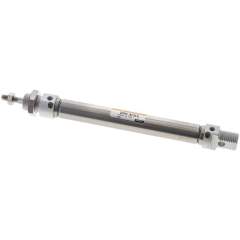 EMC ZDPM 16/100 E. ISO 6432 cylinders, double acting, piston 16 mm, stroke 100 mm